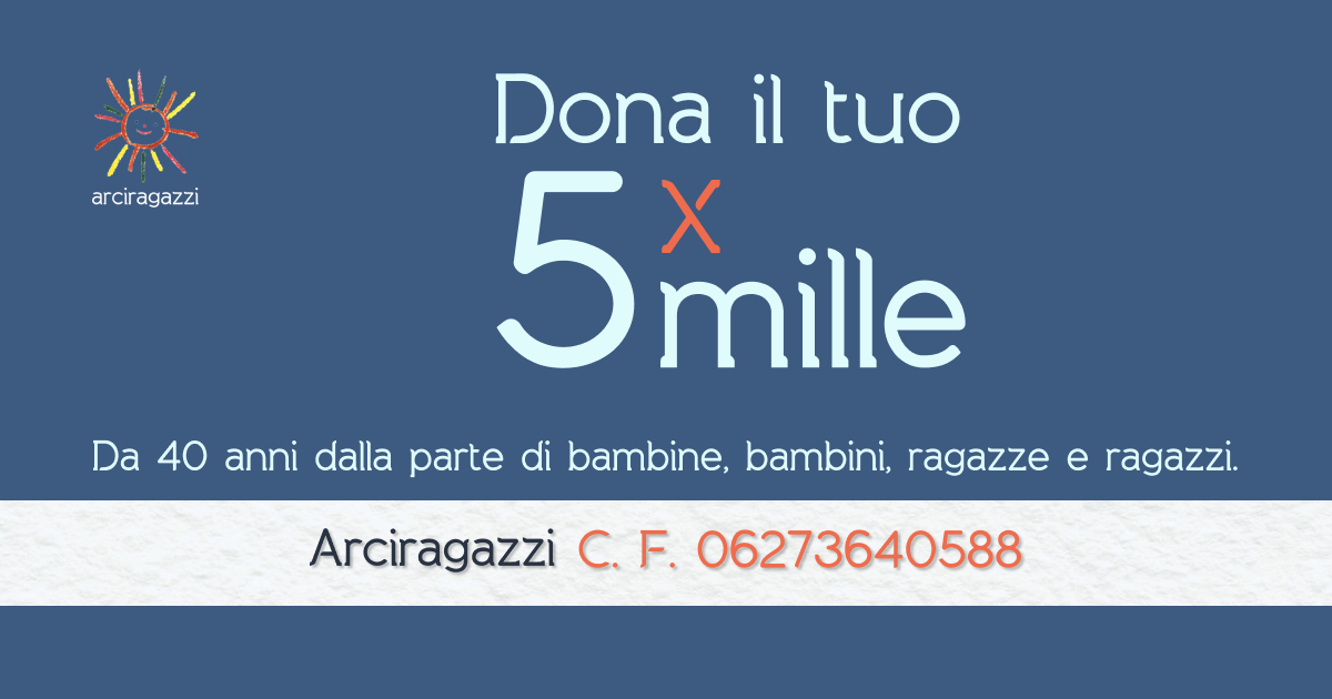 Dona 5xmille ad Arciragazzi