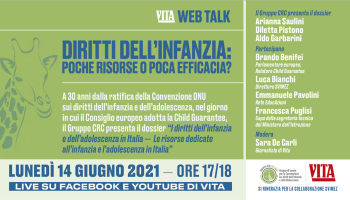 Rapporto 2021 del Gruppo CRC sulle risposte dedicate all'infanzia e all'adolescenza
