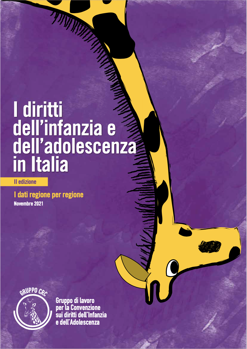 I diritti dell'infanzia e dell'adolescenza in Italia - I dati regione per regione 2021